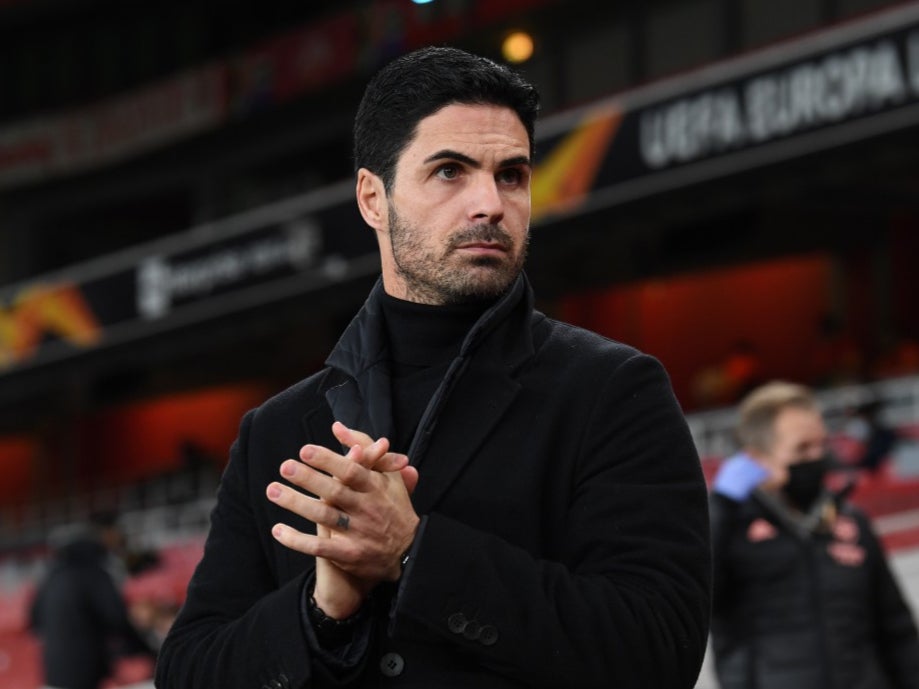 Arsenal manager Mikel Arteta