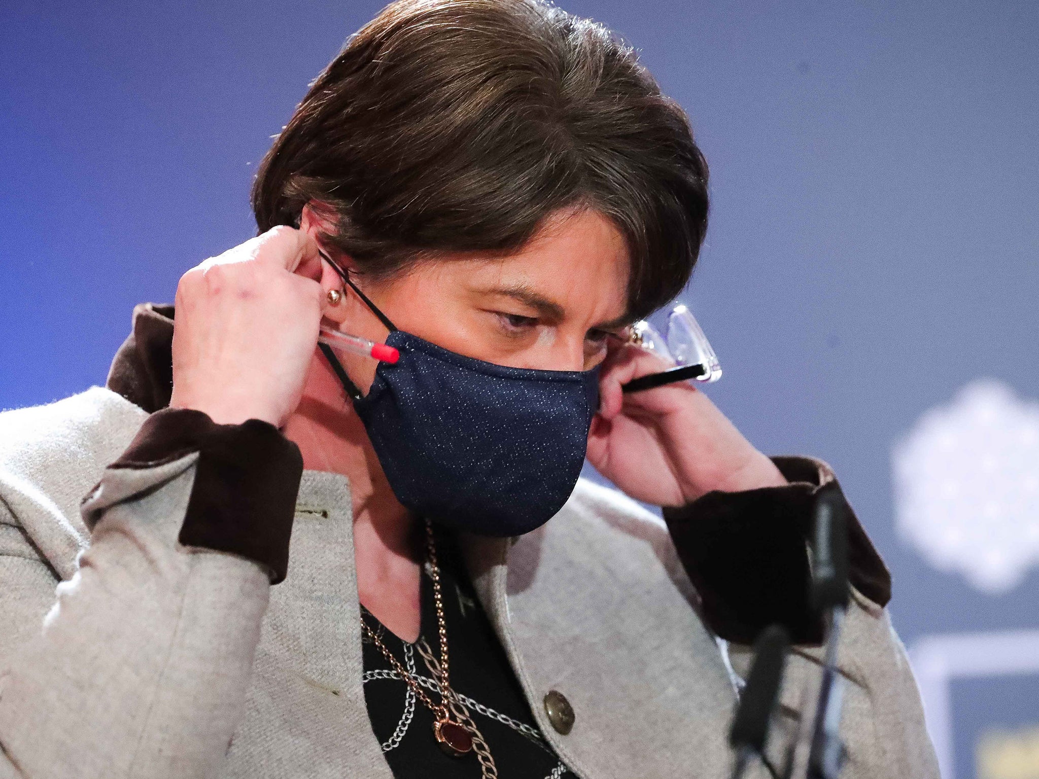 DUP chief and Northern Ireland’s first minister Arlene Foster