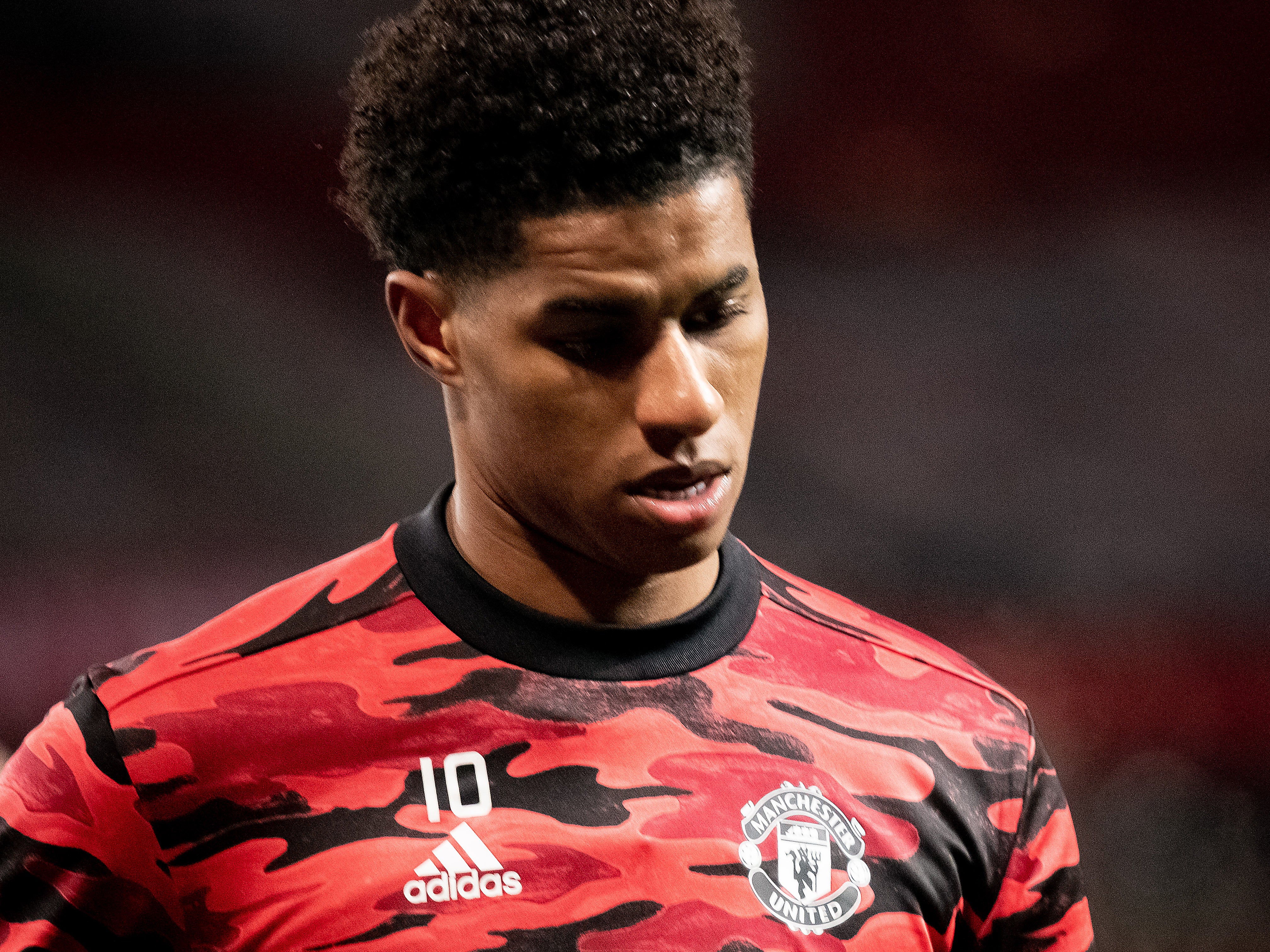 Manchester United striker Marcus Rashford