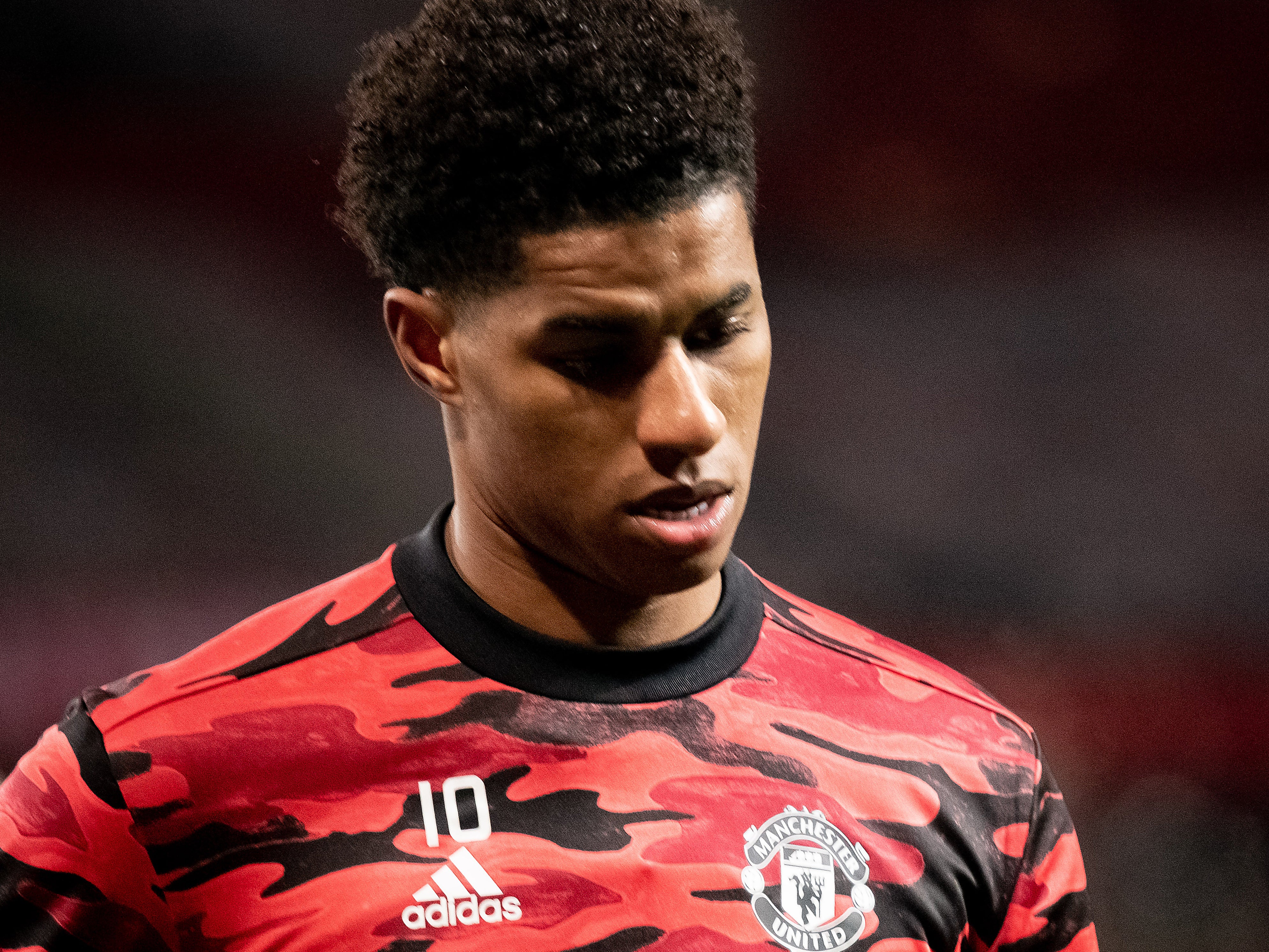 Manchester United striker Marcus Rashford