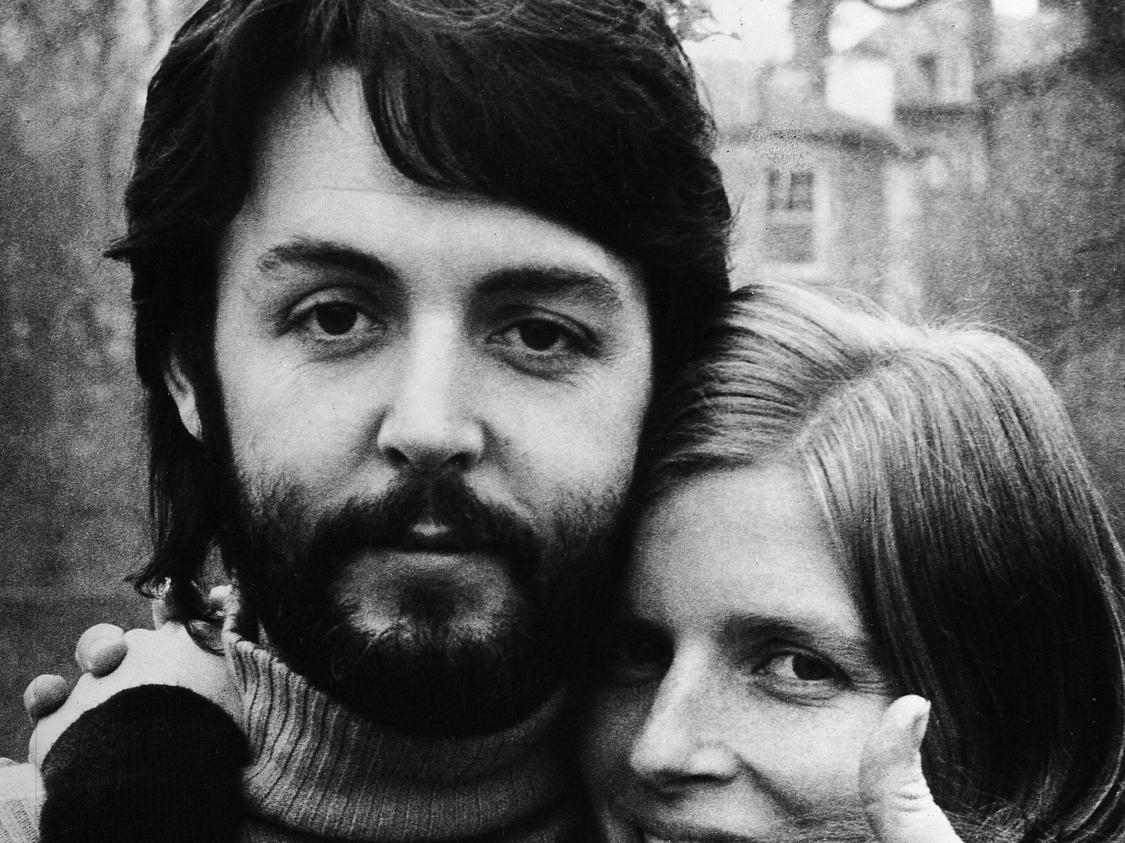 Paul McCartney with his wife Linda in 1970, days after he said The Beatles would never work together again