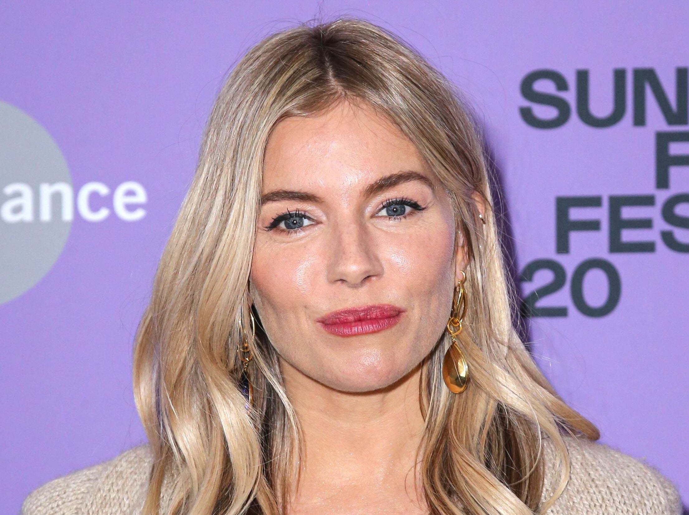 Sienna Miller, fotografiada en el Festival de Cine de Sundance, enero de 2020