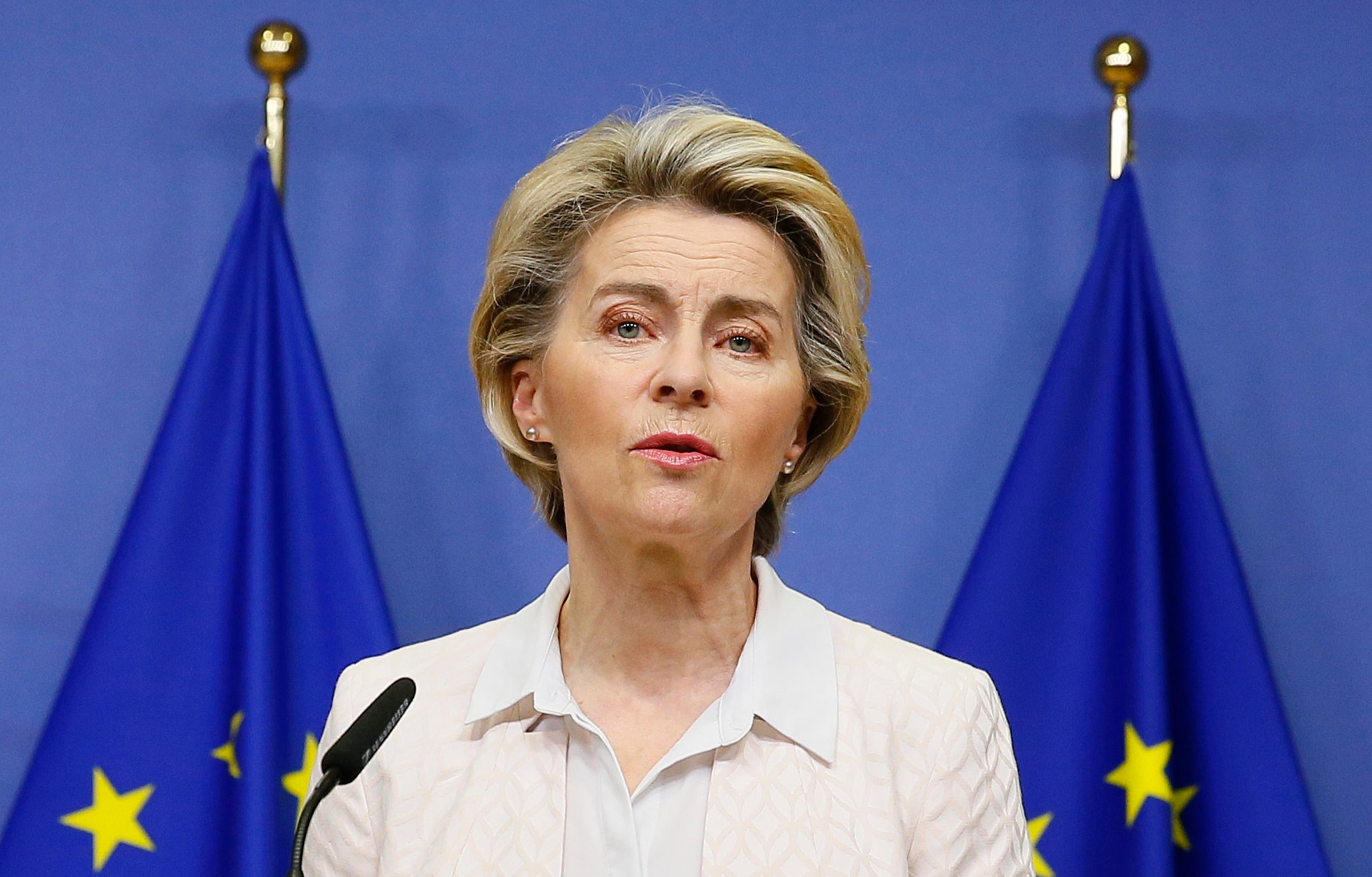 European Commission president Ursula von der Leyen