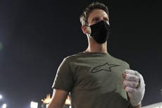 Grosjean posts injury update six weeks after Bahrain Grand Prix crash