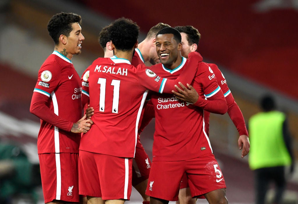 Liverpool celebrate