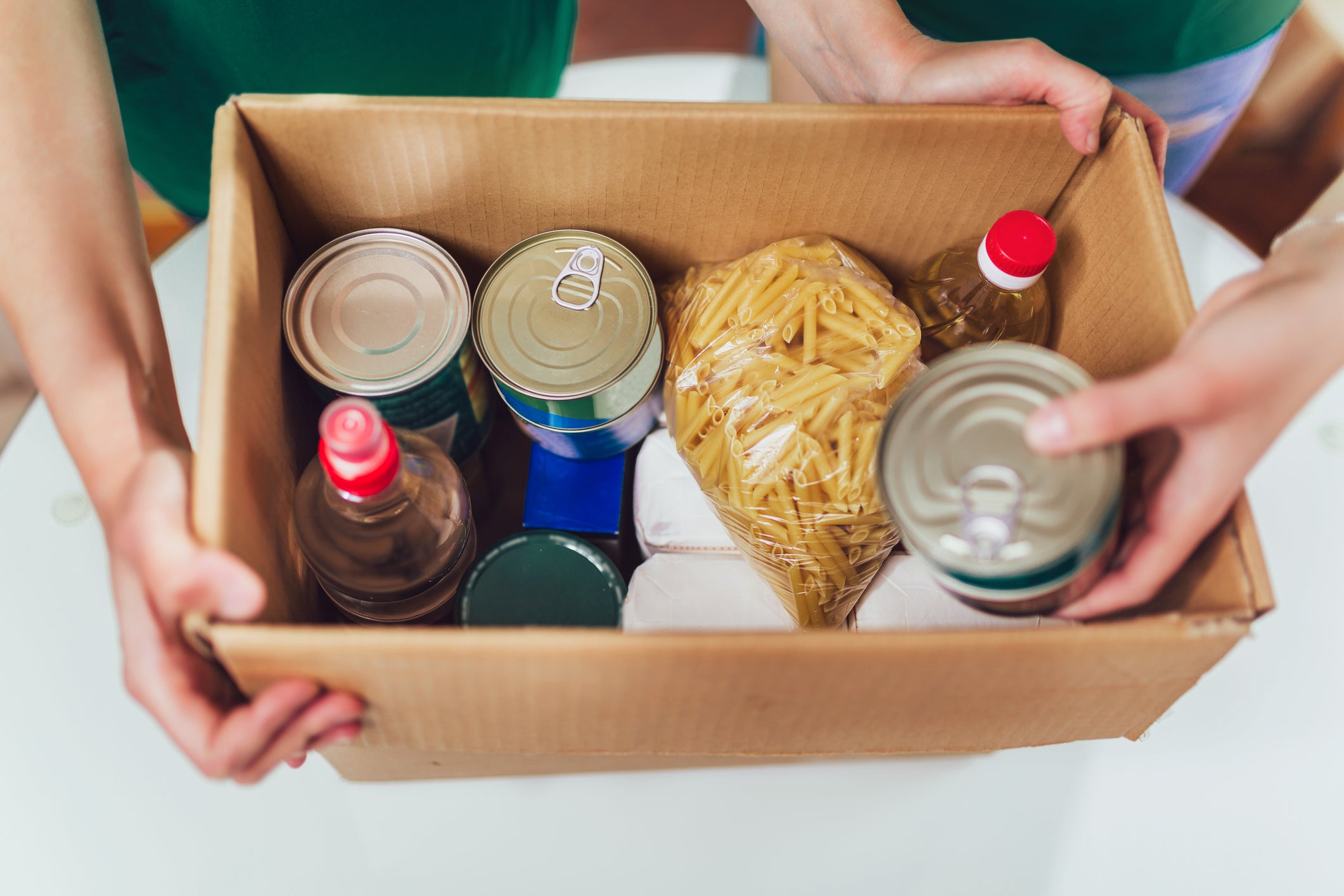 Donating to your local food bank is a great way to give back to your community