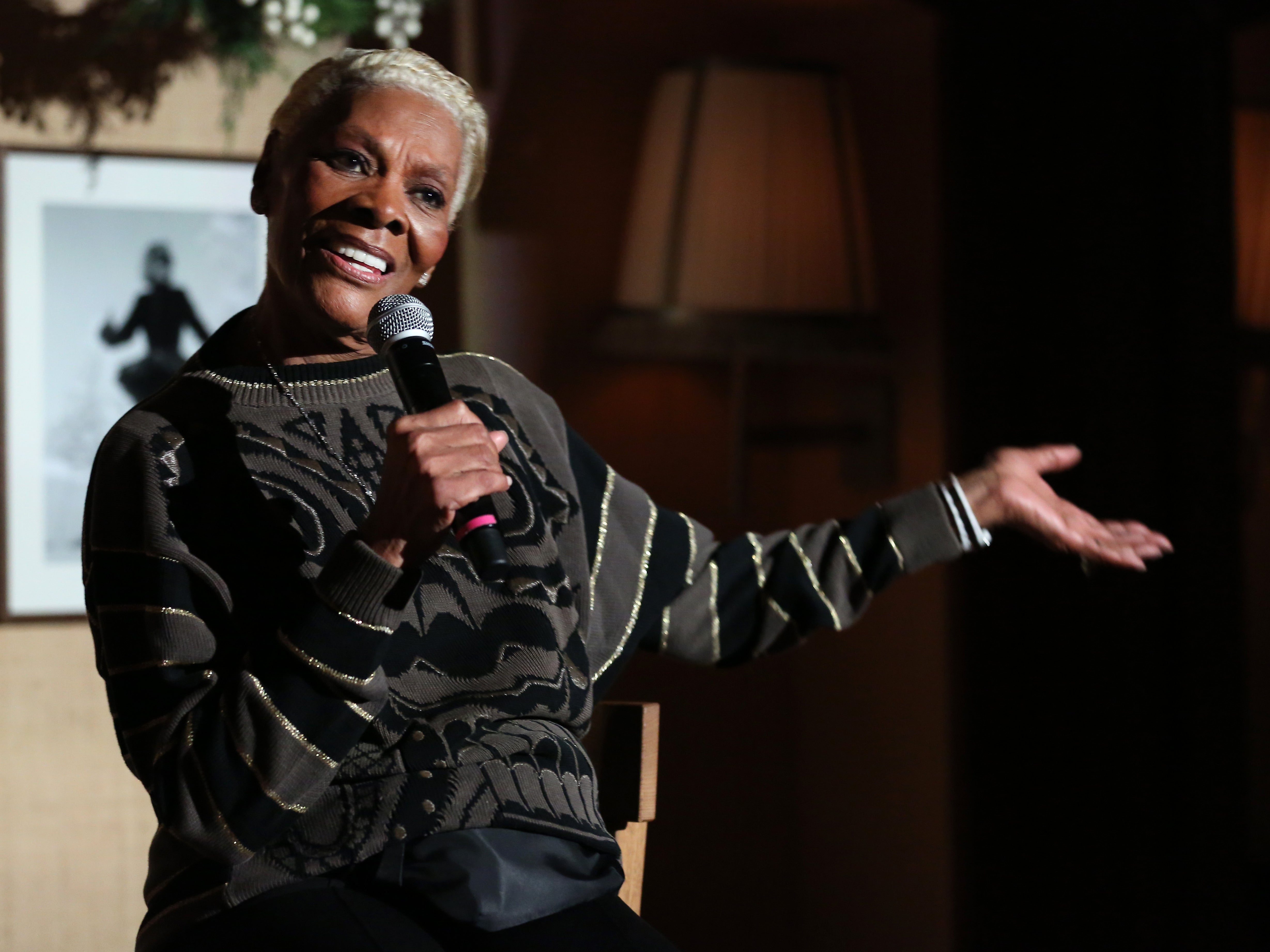 Dionne Warwick performs at Saks on 10 December 2019 in New York City