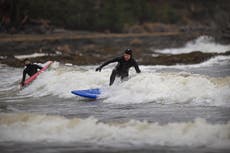 Alaska officials say landslide danger remains after storm
