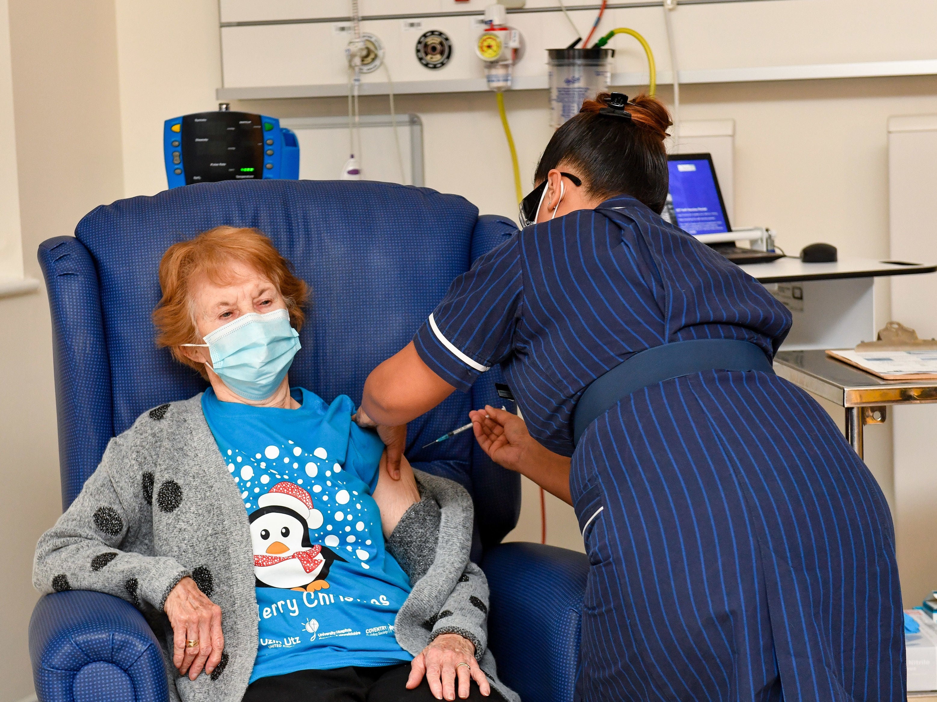 First UK patients receive Covid vaccine