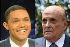 Trevor Noah mocks Rudy Giuliani over Covid diagnosis