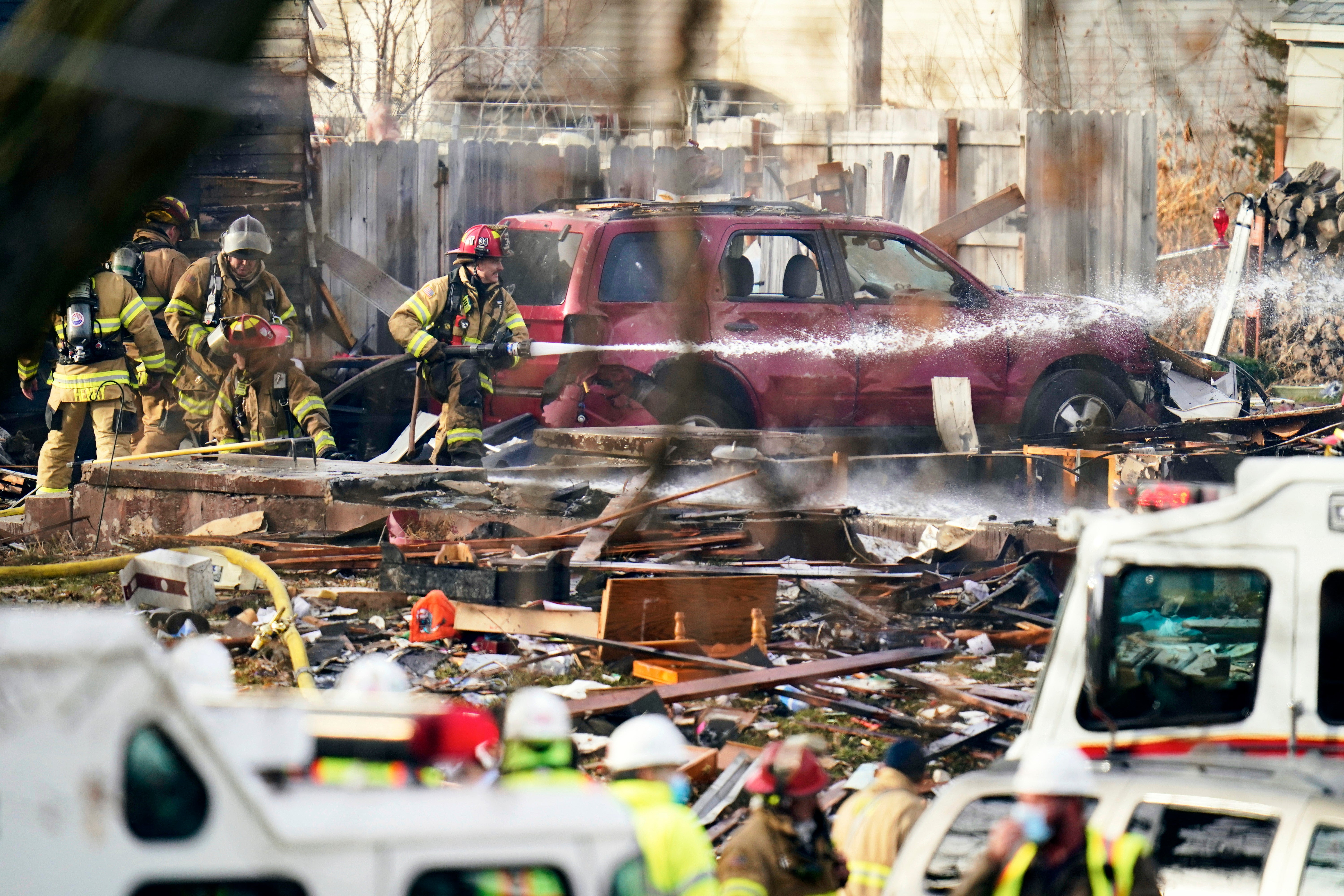 APTOPIX Omaha House Explosion