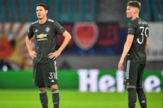 Player ratings as Leipzig knock Man United out of Champions League