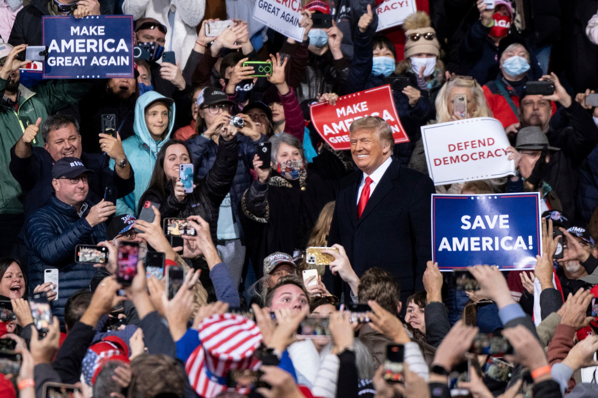 ‘A new movement’: Trump’s false election claims take hold in states 