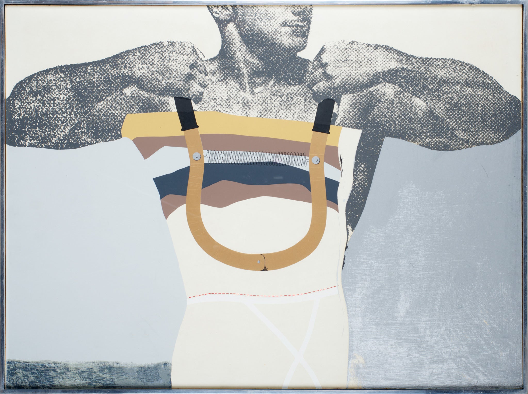 ‘Adonis in Y Fronts’, screenprint, 1963