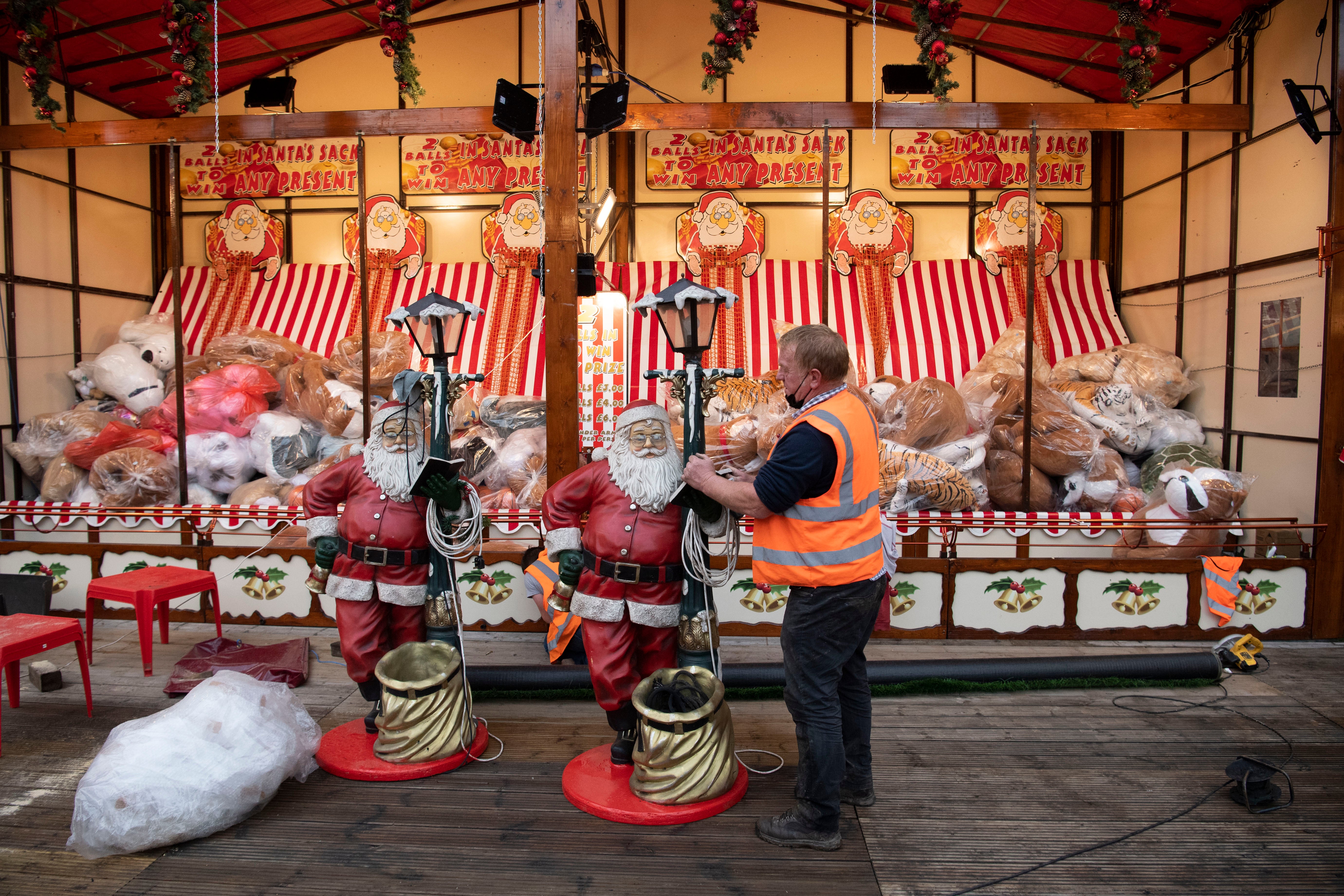 Dr Atherton is worried that Christmas fairs are still running &nbsp;