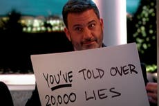 Jimmy Kimmel roasts Donald Trump with Love Actually spoof