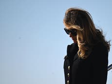 Melania Trump ‘just wants to go home’ as president disputes election