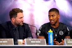 Hearn dismisses Fury’s claim that Joshua is scared to fight him