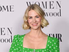 January Jones trolls tabloid over ‘desperate bikini pictures’ claim