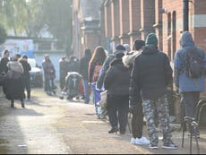 Middle-class graduates join food bank queues as crisis deepens 