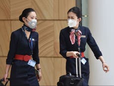 Cabin crew in China advised to wear adult nappies to reduce risk of Covid infection