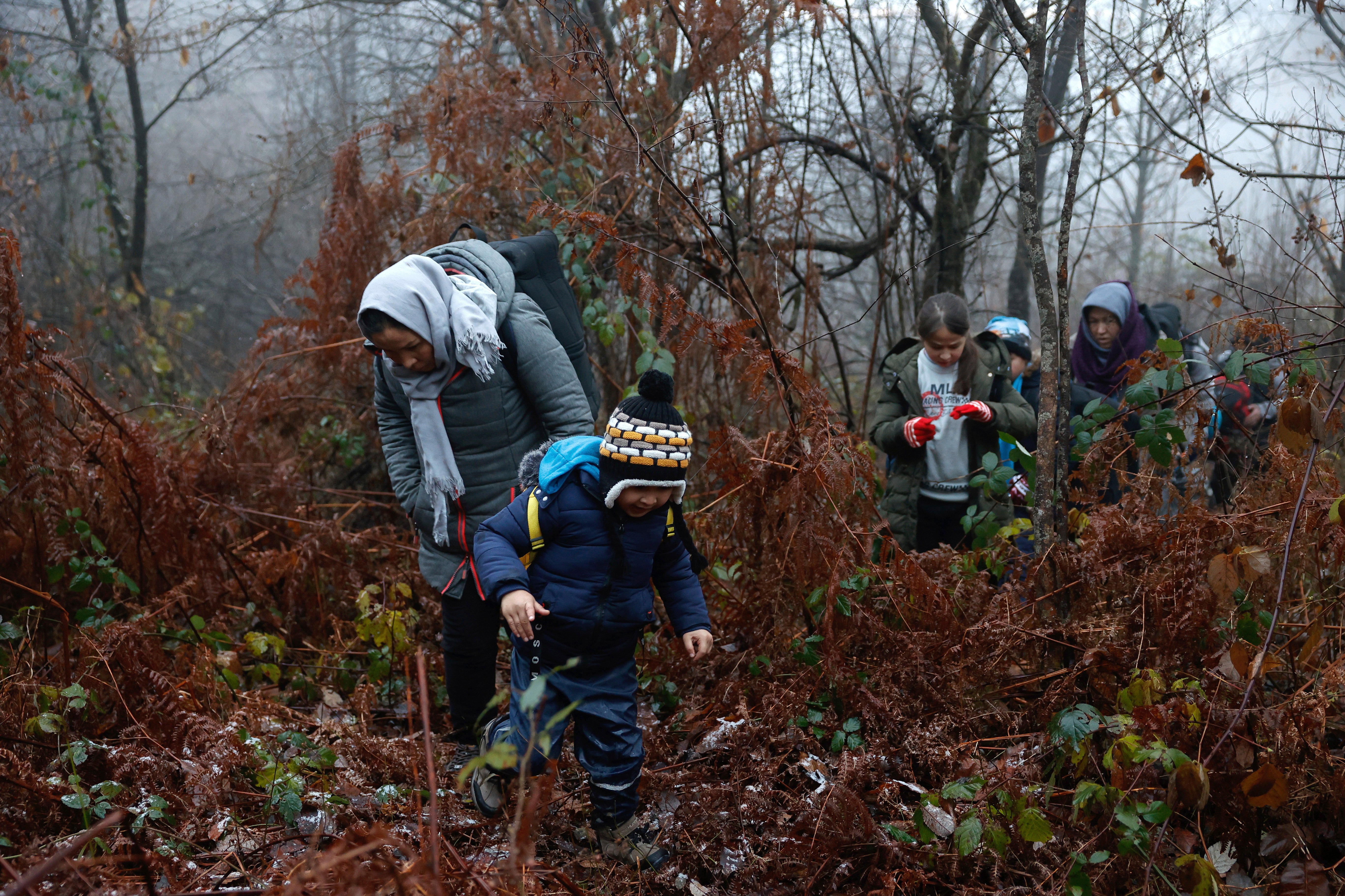 APTOPIX Bosnia Migrants