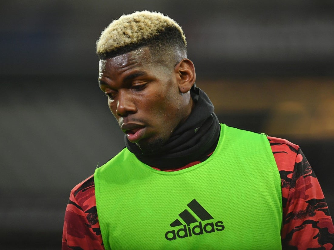 Manchester United midfielder Paul Pogba