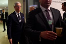 Tim Cook makes major speech to climate summit