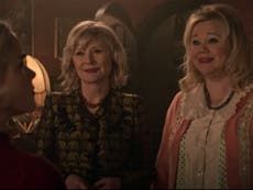 Aunts Hilda and Zelda cross over into Chilling Adventures of Sabrina