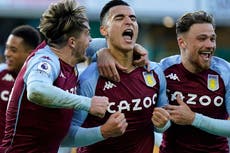 Last-gasp Villa penalty seals win over Wolves as both sides see red