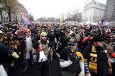 Tempers flare as Trump supporters rally in Washington