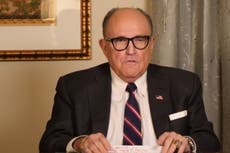 Giuliani admits he was ‘worn down’ days before Covid diagnosis
