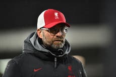 Klopp suggests fixture congestion has caught up with top teams