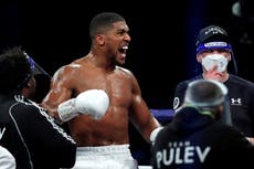 Joshua vows to take Fury’s ‘head off his shoulders’