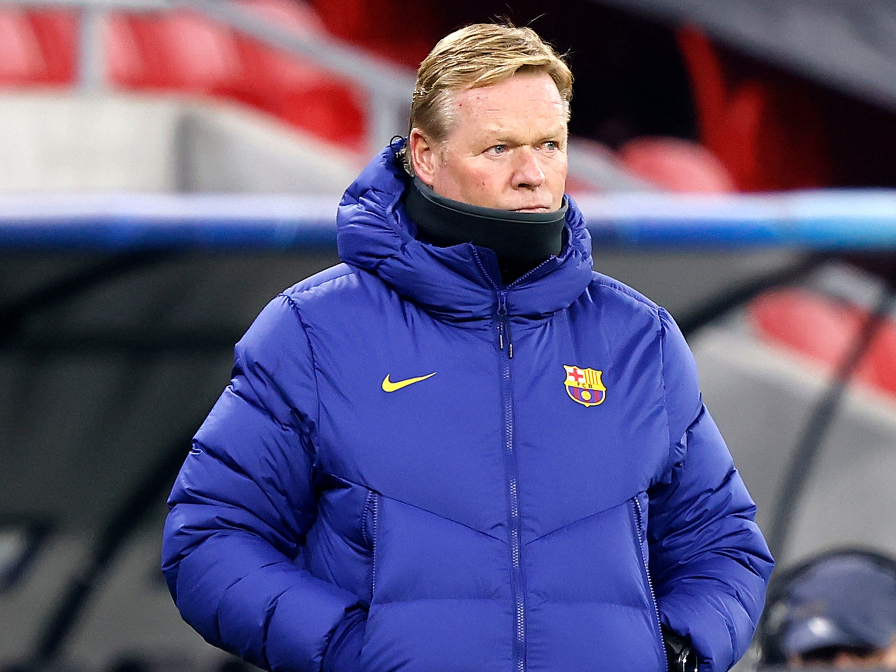 Barcelona manager Ronald Koeman