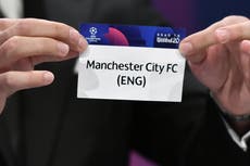 Man City to face Borussia Monchengladbach in Champions League last 16