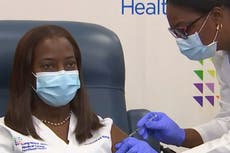 New York nurse first American to publicly receive Covid vaccine
