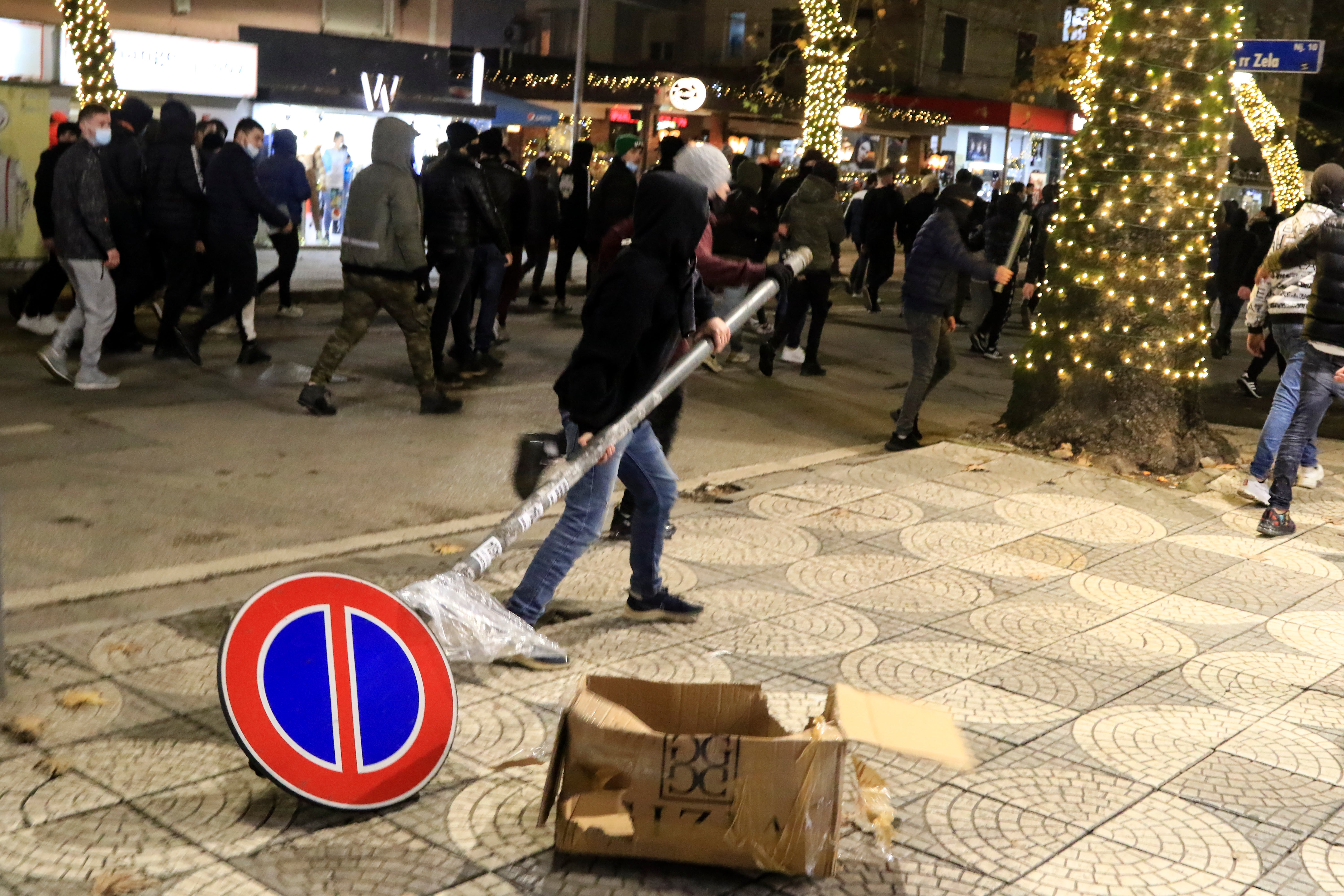 Albania Killing Protest