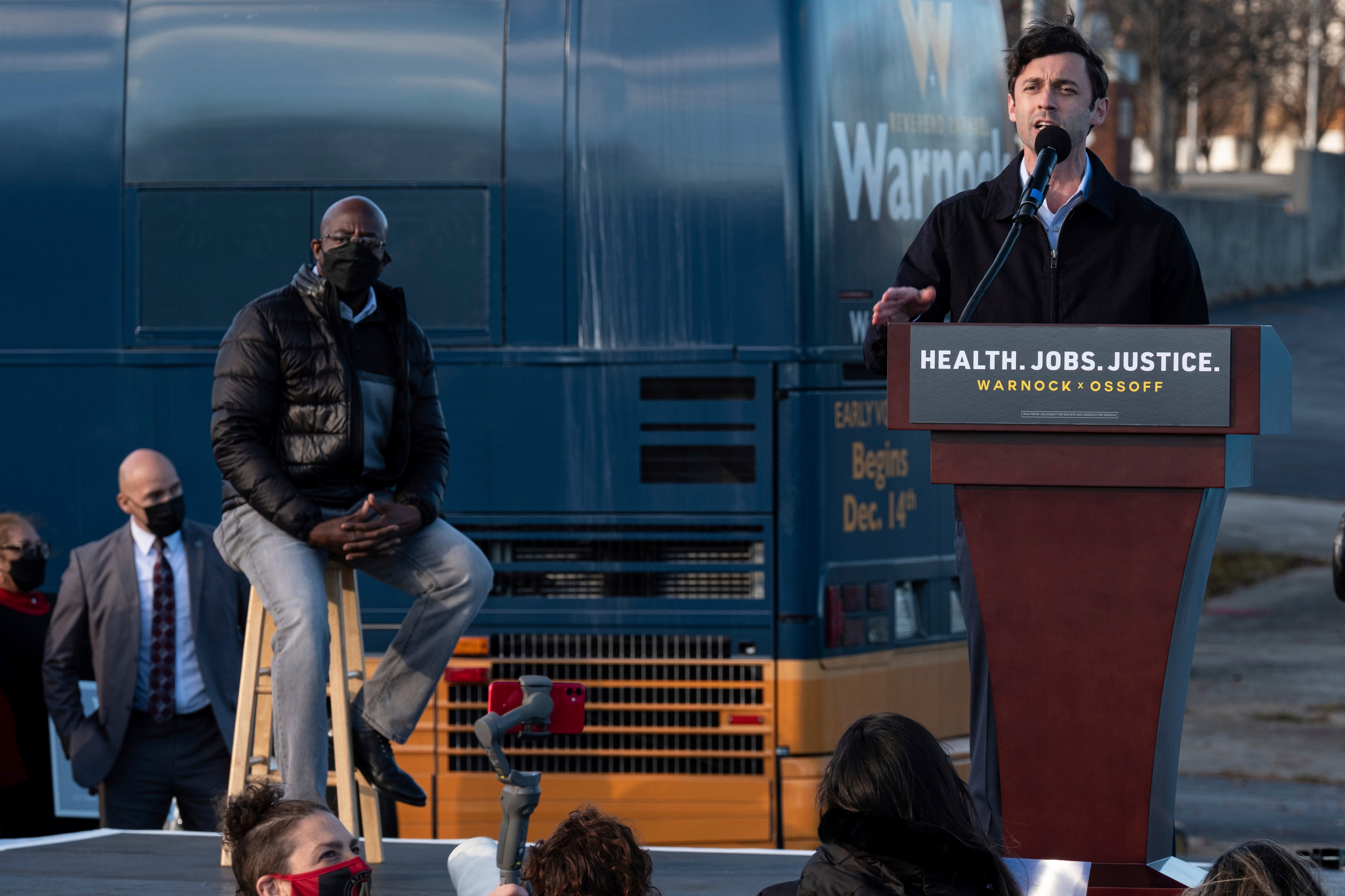 Biden returns to Georgia as validator for Ossoff, Warnock