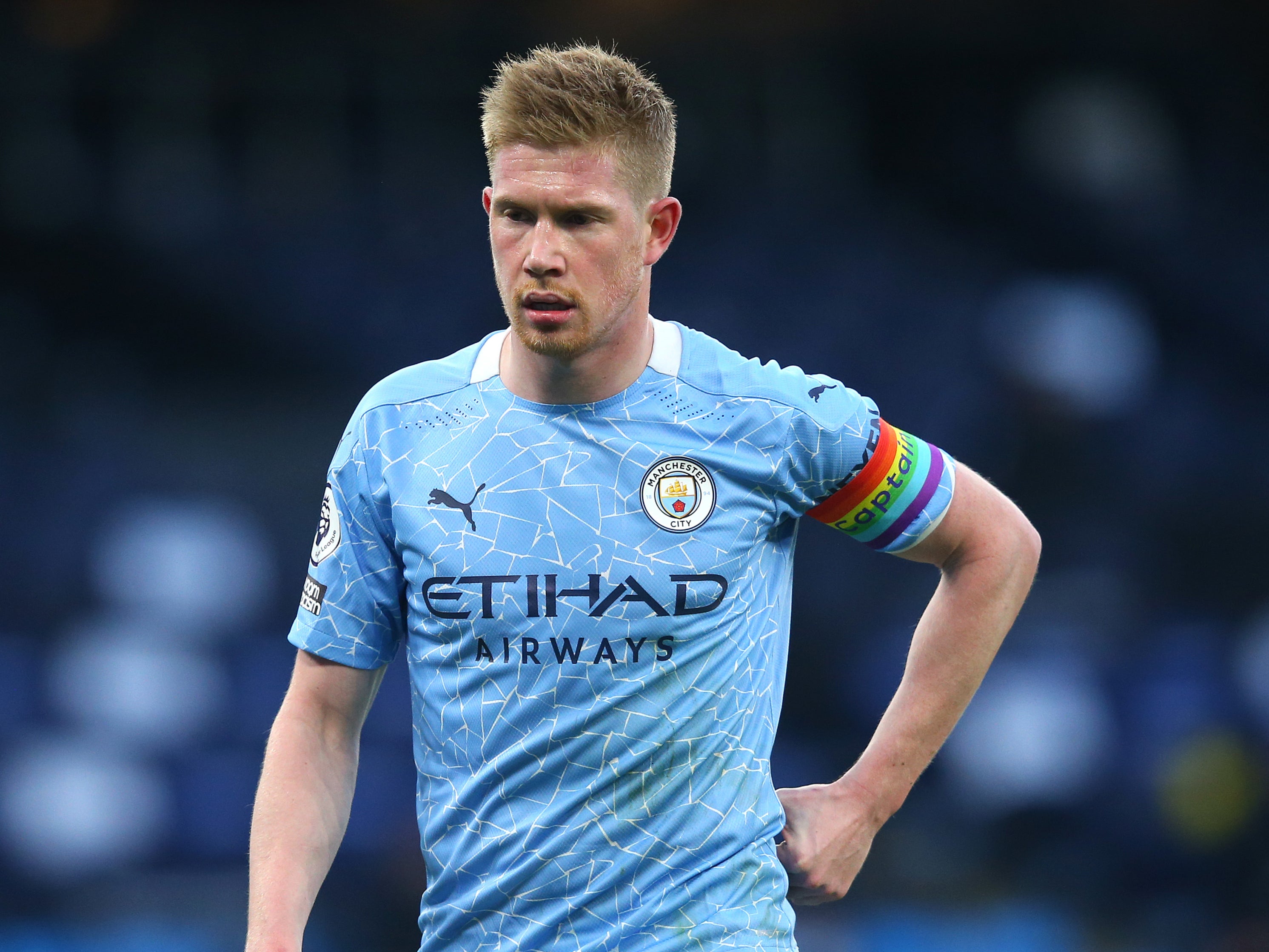 Manchester City midfielder Kevin De Bruyne