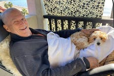 Jeff Bridges shares picture of shaved head in cancer update