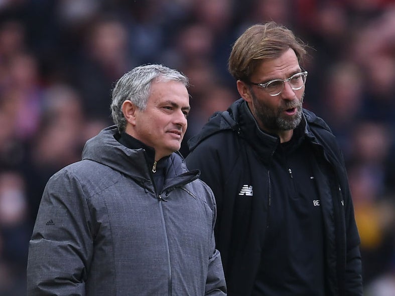 Jurgen Klopp and Jose Mourinho