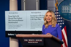 McEnany accused of spreading disinformation ‘every day’ at briefing