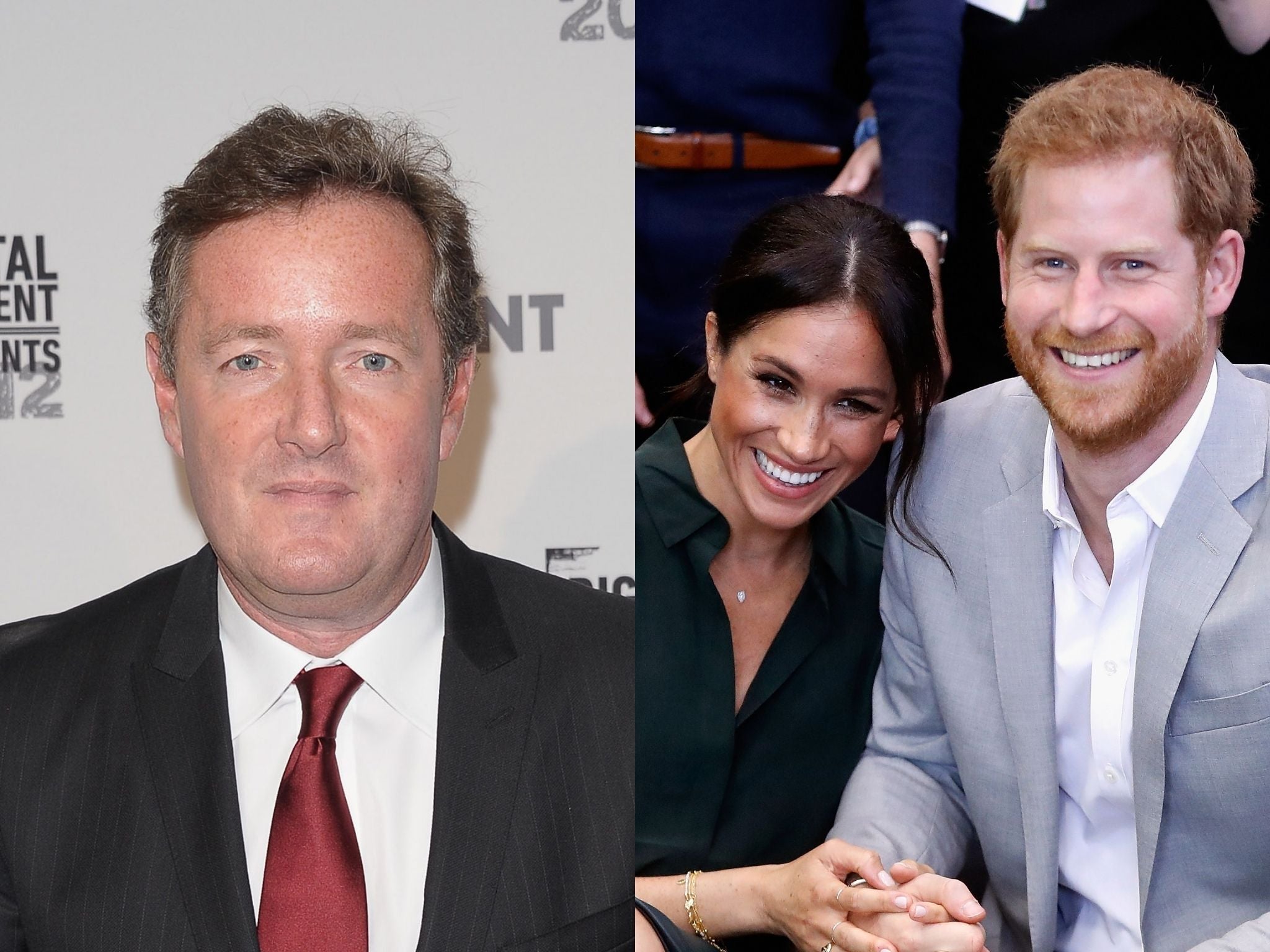 Piers Morgan suggests Prince Harry should ‘rein in his royals-trashing wife’ 