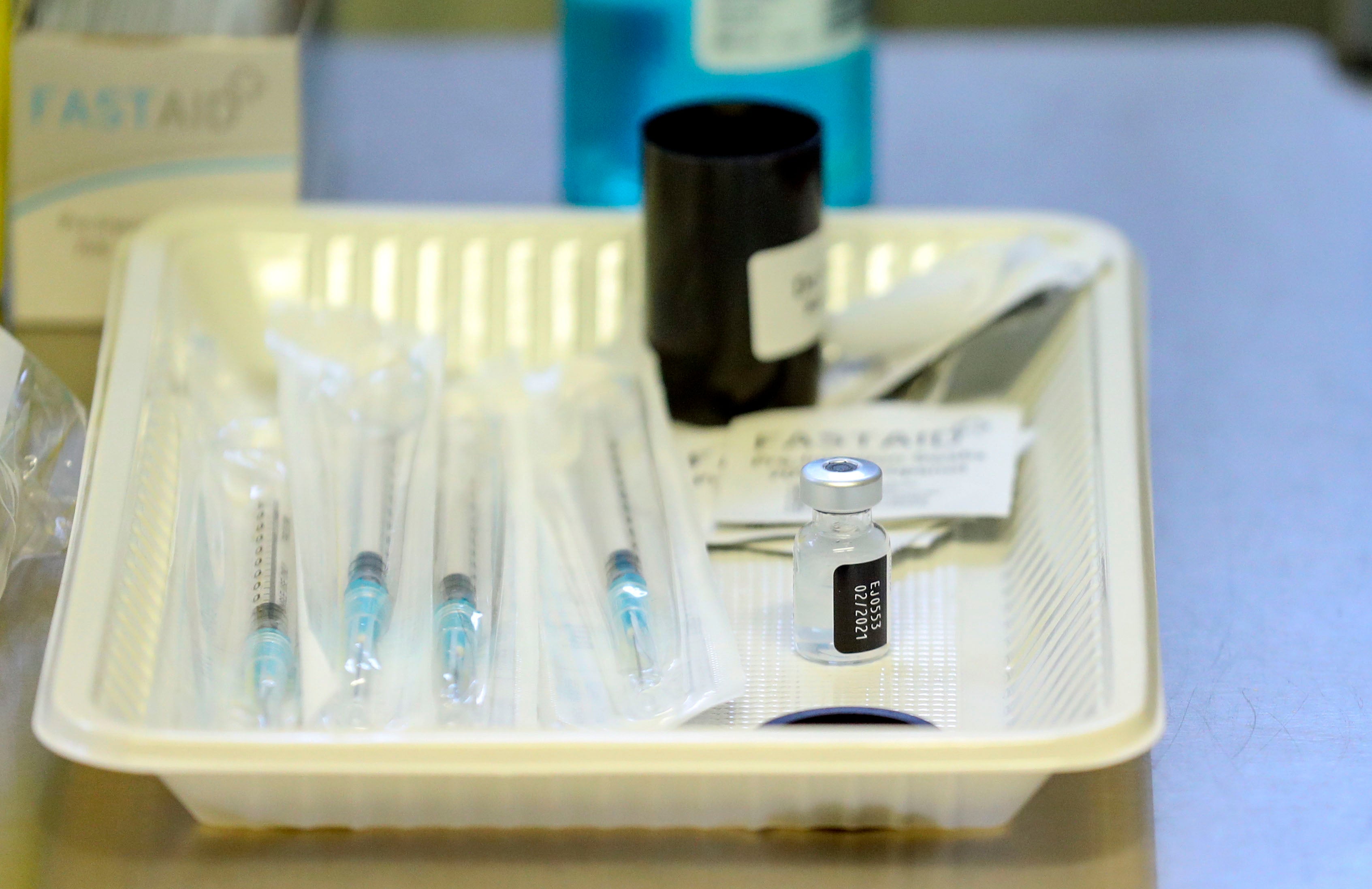 A community vaccination programme run by GPs started Monday 