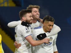 Late blast sees Leeds thrash visitors Newcastle