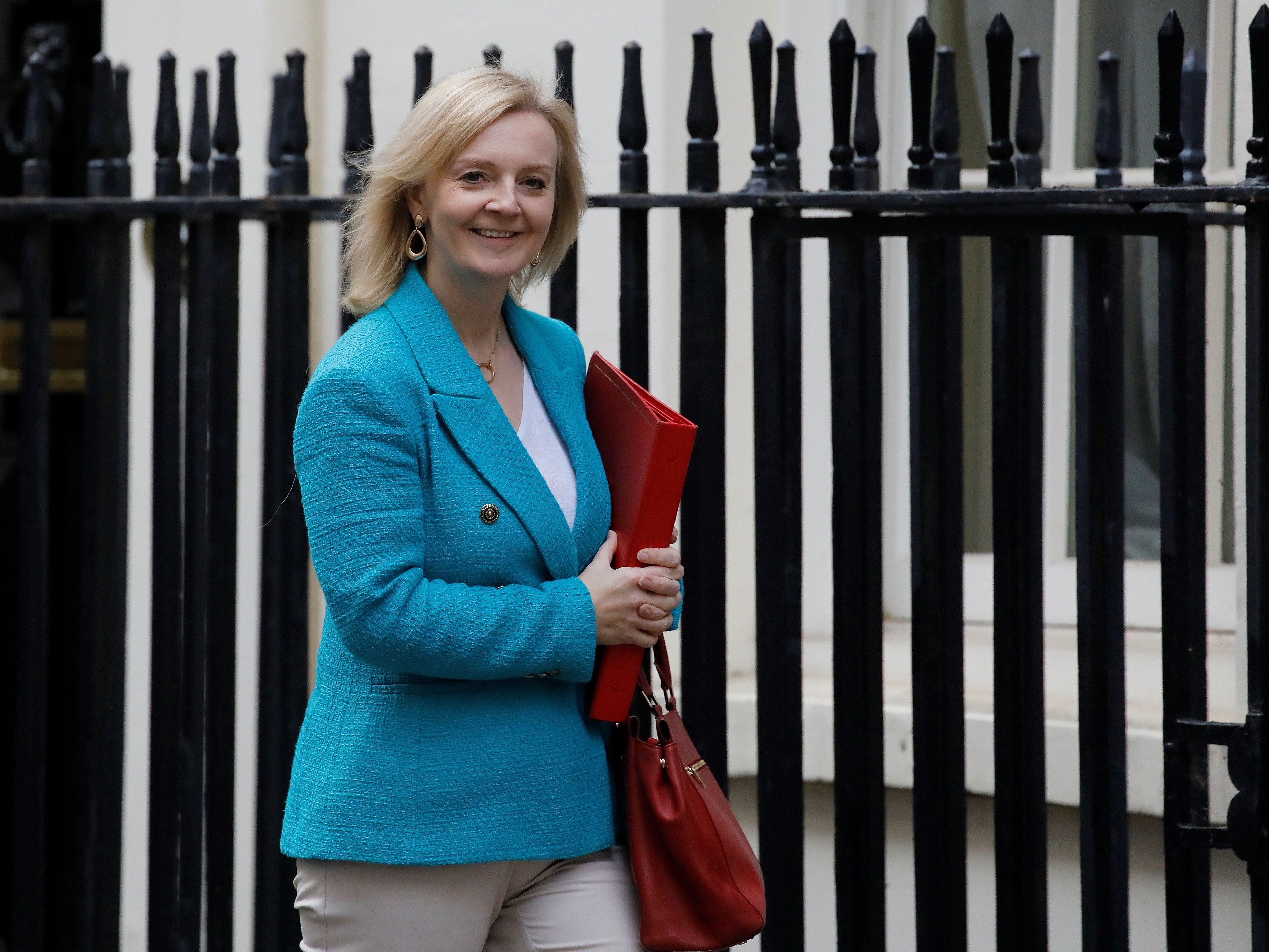 The gender pay gap has widened at Liz Truss’s department