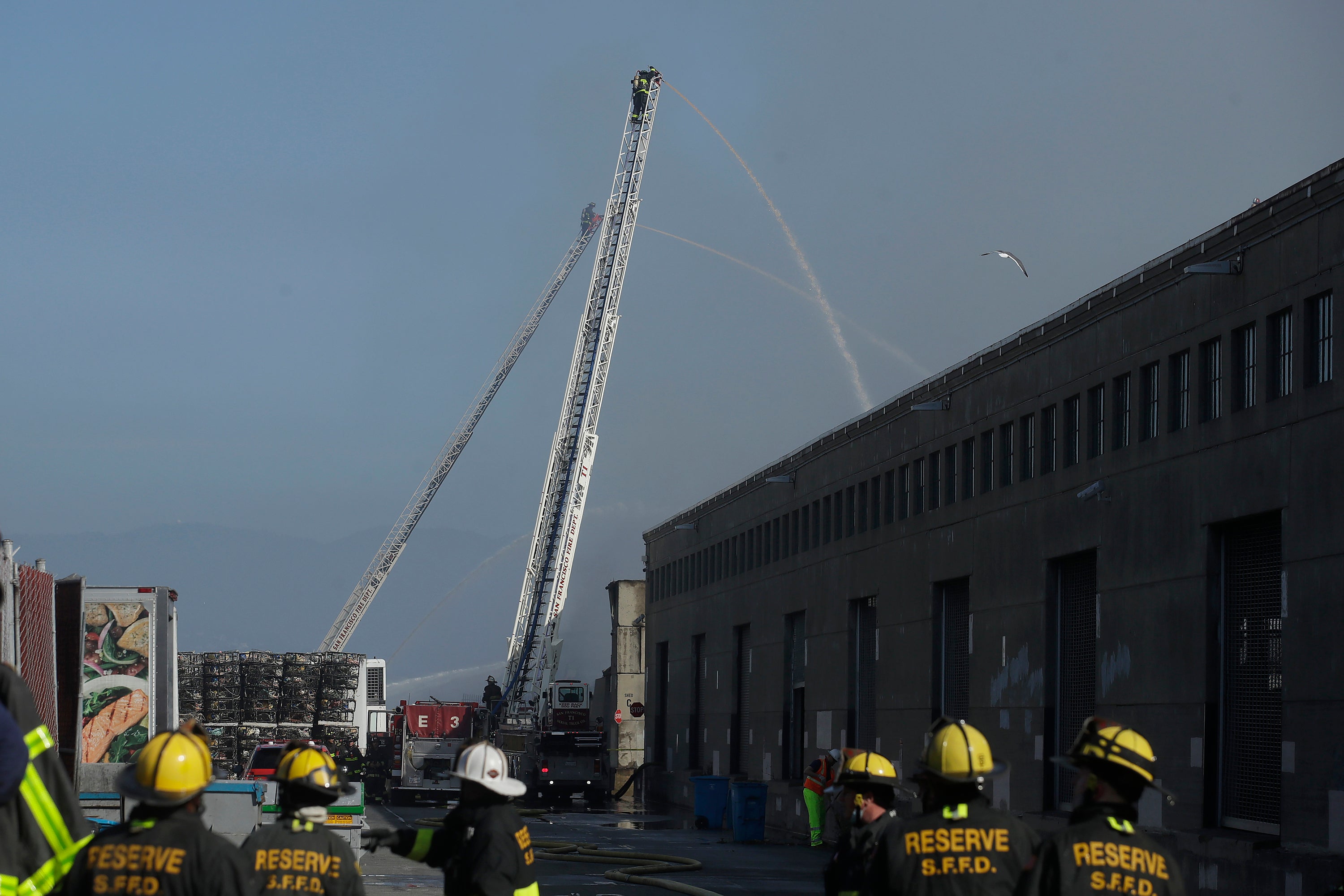 San Francisco Pier Fire