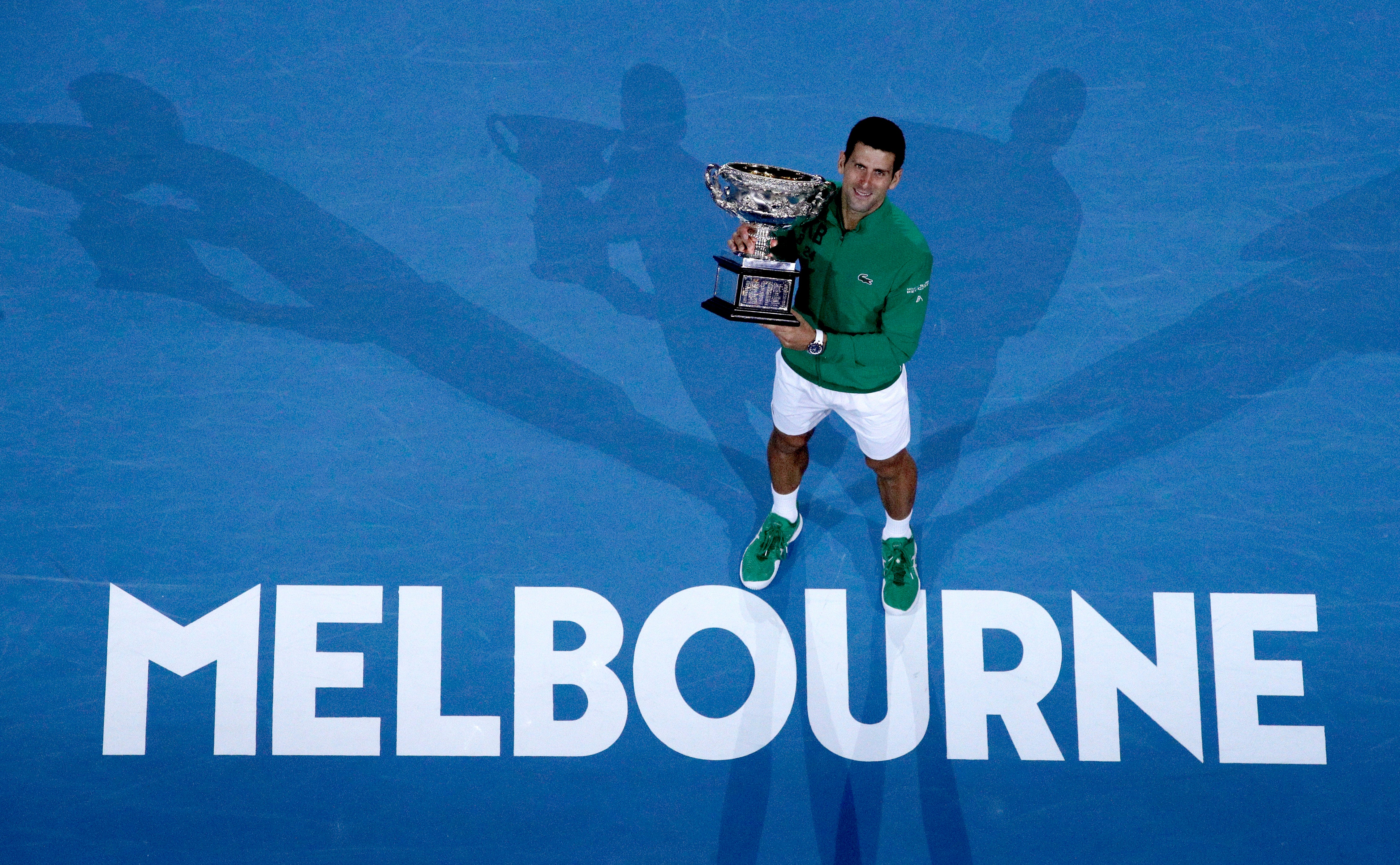 The men’s Australian Open will start three weeks later than planned