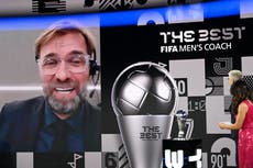 Klopp win’s Fifa Best coach award after ending Liverpool title drought